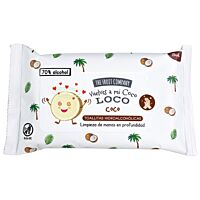 The Fruit Company toallitas coco 70% alcohol 15 uds