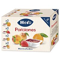 Hero surtido de mermeladas (mini 8 x 25 g)