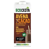 Ecocesta bebida de avena cacao eco 1 l