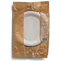 Karibou platos de cartón blanco 16 cm 10 ud