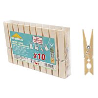 Pinzas de plástico gigante 10 ud