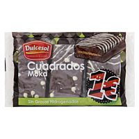 Dulcesol cuadrado moka 3 uds. 280 gr