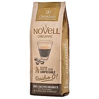 Novell café en grano orgánico cremoso 250 g