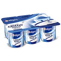 Ifa Eliges yogur griego natural pack 6x125 g