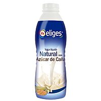 Ifa Eliges yogur líquido natural con azúcar de caña 1 l