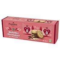 Poppies galleta sueca avena choco 150g