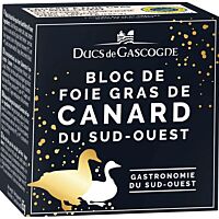 Ducs de gascogne bloc foie gras pato 65 g