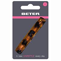 Beter pasador concha negro 9,5 cm
