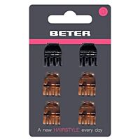 Beter grapa concha y negro 1,8 cm 6 ud
