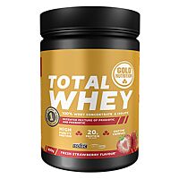 Goldnutrition total whey fresa 800 g
