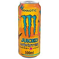 Monster bebida energética khaotic juice 50 cl