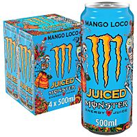 Monster bebida energética mango loco 4 x 50 cl