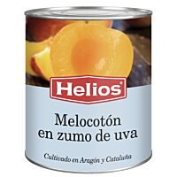 Helios melocotón en almíbar sin azúcar 480 g