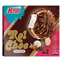 Kalise helado rol choc stick 3 x 60 g