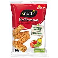 Grefusa Snatts pan con tomate y finas hierbas 110 g