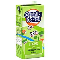 Granja Riosol leche semidesnatada 1 l