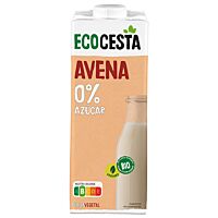 Ecocesta bebida de avena 0 % sin azúcares eco 1 l