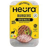Heura burguer original 100 % vegano 220 g
