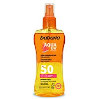 Babaria spray aqua bifásica SPF50 200 ml