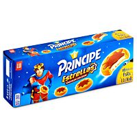 Príncipe galletas de estrellas con cholocate con leche 225 g