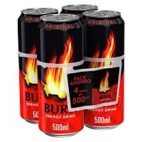 Burn bebida energética original 4 x 50 cl
