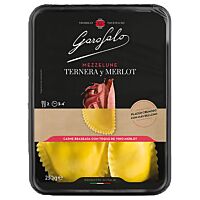 Garofalo mezzelune ternera y merlot 230 g
