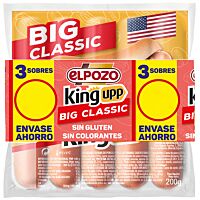 ElPozo salchichas big classic 3 x 200 g