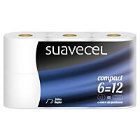 Suavecel papel higiénico classic compact 6 ud