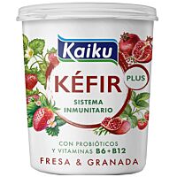 Kaiku kéfir con fresa y ganada 350 g