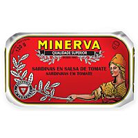 Minerva sardinas en tomate 85 g