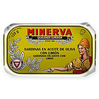 Minerva sardinas al limón 85 g