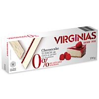 Virginias turrón de cheesecake 0 % Sin azúcar 250 g