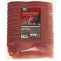 HiperDino jamón serrano finas lonchas 250 g