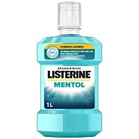 Listerine enjuague bucal mentol 1 l
