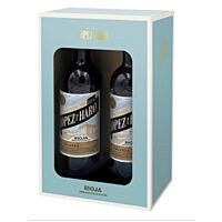Lopez de Haro vino tinto crianza rioja estuche 2 x 75 cl