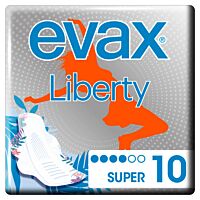 Evax liberty compresa super alas 10 ud