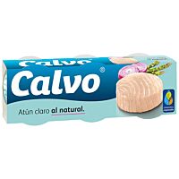 Calvo atún claro al natural 3 x 56 g