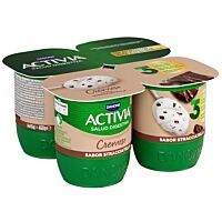 Danone Activia cremoso sabor stracciatella 4 x 115 g