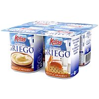 Kalise griego con galleta y caramelo 4 x 125 g