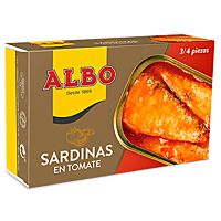Albo sardinas en salsa de tomate 85 g