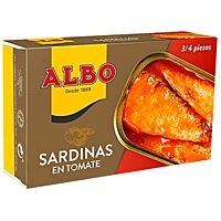 Albo sardinas en salsa de tomate 85 g