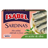 Isabel sardinas en aceite de oliva 80 g