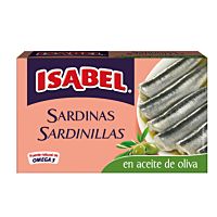 Isabel sardinillas en aceite de oliva 81 g
