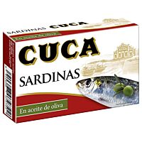 Cuca sardinas aceite de oliva 120 g