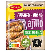 Maggi jugoso a horno pollo ajo 36 g