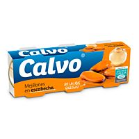 Calvo mejillones en escabeche 3 x 80 g