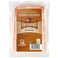 El Tofio queso semi pimentón cuña 225 g