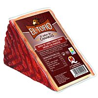 El Tofio queso de cabra curado pimentón cuña 225 g