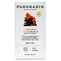 Pancracio chocolate con leche, almendra y naranja 100 g