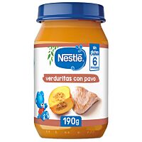 Nestlé tarrito de verduritas y pavo 190 g